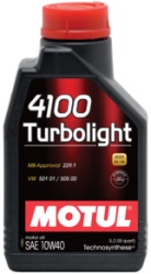 MOTUL 4100 Turbolight 10W-40