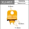 яКлипса автомобильная (автокрепеж) 461-KJ [уп.50]